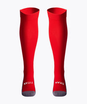 Calcetas largas - rojo